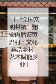 “全国文明村镇”翔安内厝镇黄厝村：文化再造乡村 艺术赋能乡业