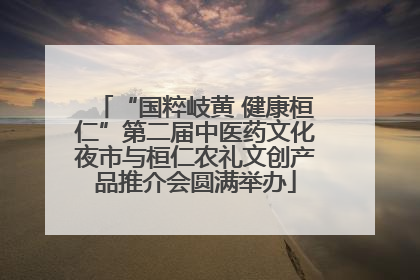 “国粹岐黄 健康桓仁”第二届中医药文化夜市与桓仁农礼文创产品推介会圆满举办