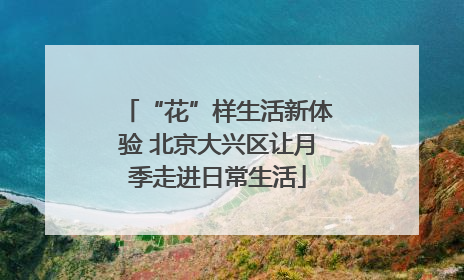 “花”样生活新体验 北京大兴区让月季走进日常生活
