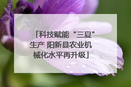科技赋能“三夏”生产 阳新县农业机械化水平再升级