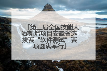 第三届全国技能大赛新增项目安徽省选拔赛“软件测试”赛项圆满举行