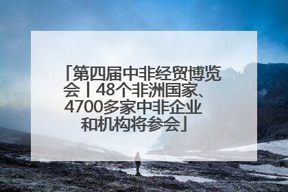 第四届中非经贸博览会丨48个非洲国家、4700多家中非企业和机构将参会