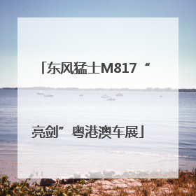 东风猛士M817“亮剑”粤港澳车展