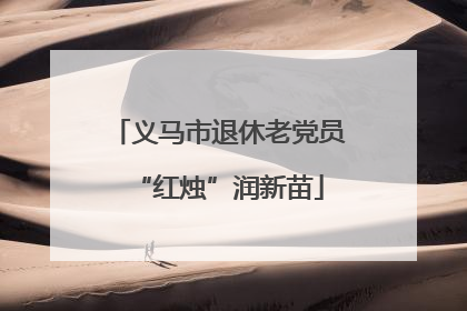 义马市退休老党员“红烛”润新苗