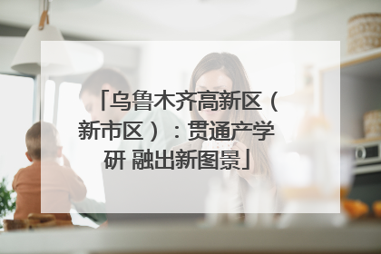 乌鲁木齐高新区（新市区）：贯通产学研 融出新图景