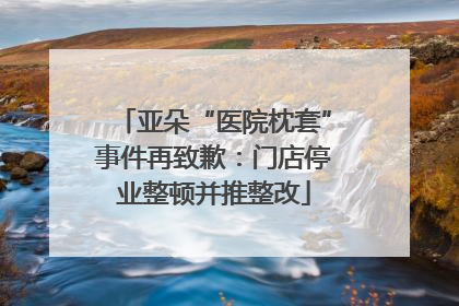 亚朵“医院枕套”事件再致歉：门店停业整顿并推整改
