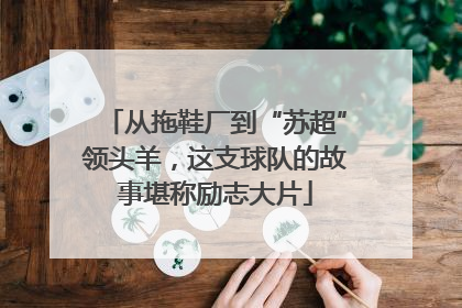 从拖鞋厂到“苏超”领头羊，这支球队的故事堪称励志大片