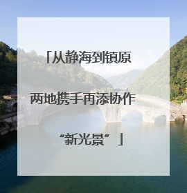 从静海到镇原 两地携手再添协作“新光景”