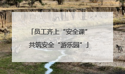 员工齐上“安全课” 共筑安全“游乐园”