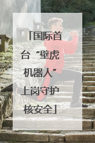 国际首台“壁虎机器人”上岗守护核安全