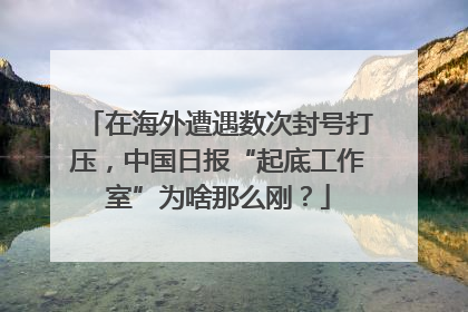 在海外遭遇数次封号打压，中国日报“起底工作室”为啥那么刚？