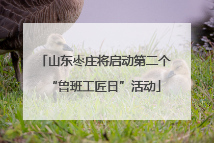 山东枣庄将启动第二个“鲁班工匠日”活动