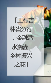 工行吉林省分行：金融活水浇灌 乡村振兴之花