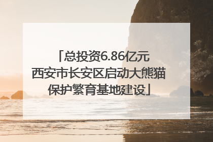 总投资6.86亿元 西安市长安区启动大熊猫保护繁育基地建设