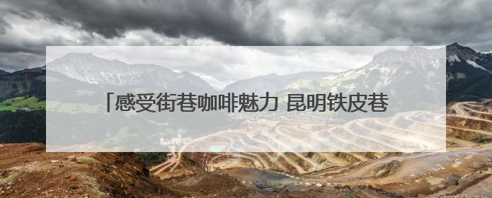 感受街巷咖啡魅力 昆明铁皮巷及巡津片区打造文旅产业新坐标