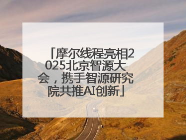 摩尔线程亮相2025北京智源大会，携手智源研究院共推AI创新
