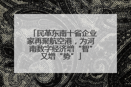 民革东南十省企业家再聚航空港，为河南数字经济增“智”又增“势”