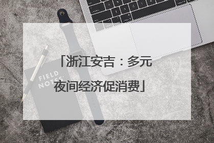 浙江安吉：多元夜间经济促消费