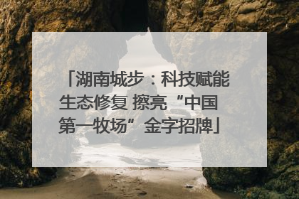 湖南城步：科技赋能生态修复 擦亮“中国第一牧场”金字招牌