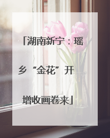湖南新宁：瑶乡“金花”开 增收画卷来