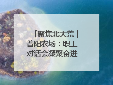 聚焦北大荒｜普阳农场：职工对话会凝聚奋进“强磁场”
