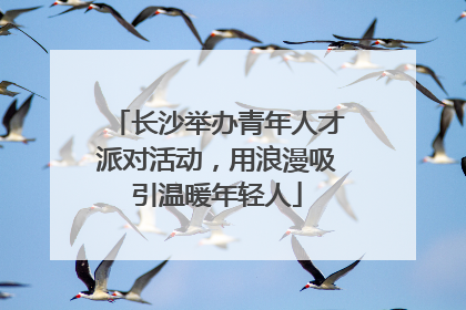 长沙举办青年人才派对活动，用浪漫吸引温暖年轻人