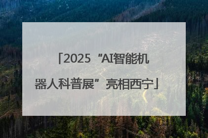 2025“AI智能机器人科普展”亮相西宁