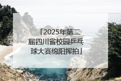 2025年第二届四川省校园乒乓球大赛绵阳挥拍