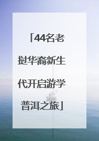 44名老挝华裔新生代开启游学普洱之旅